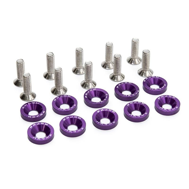 Fender Washers JDM M6 10pcs Colores a escoger